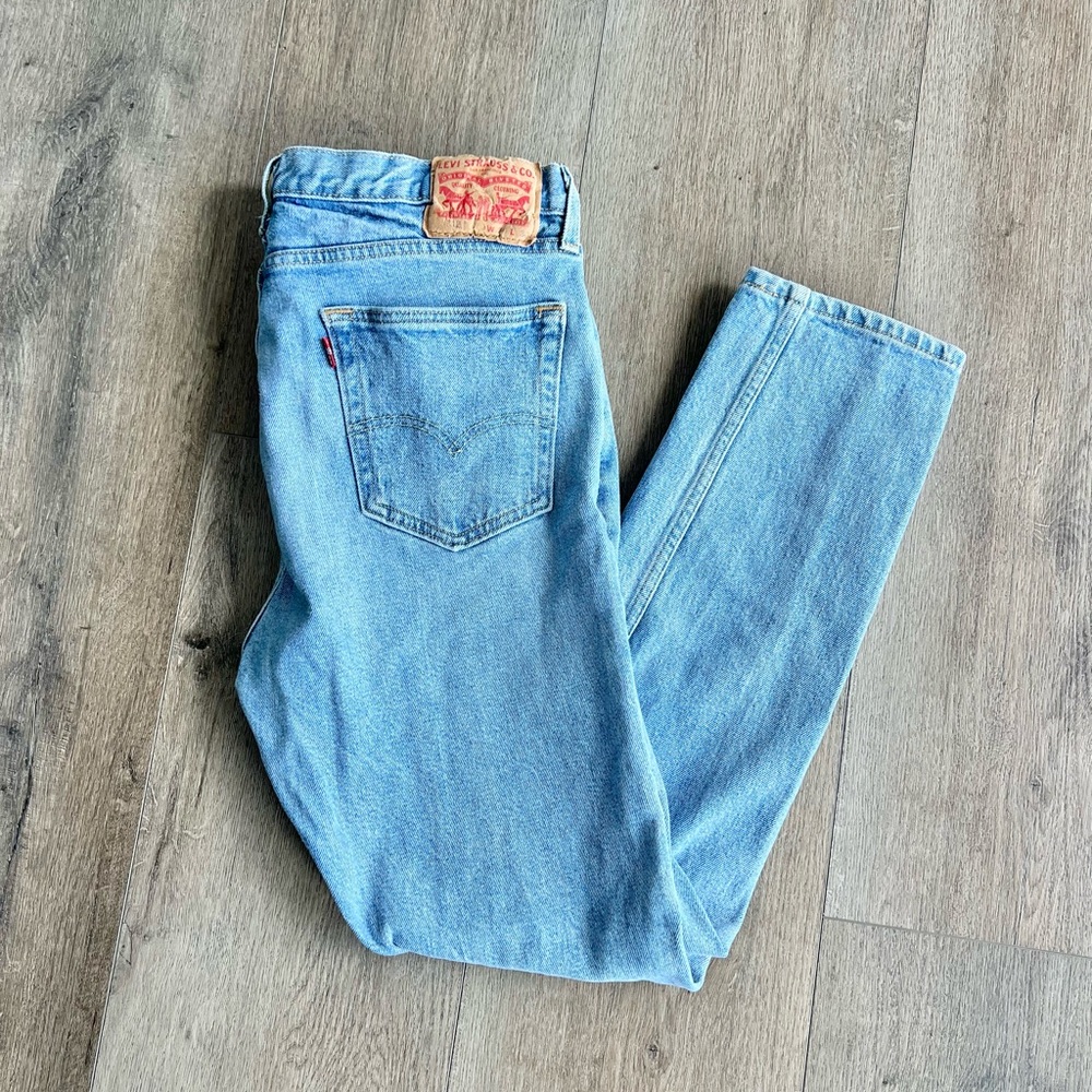 Levi's Light Blue Slim Straight Jeans